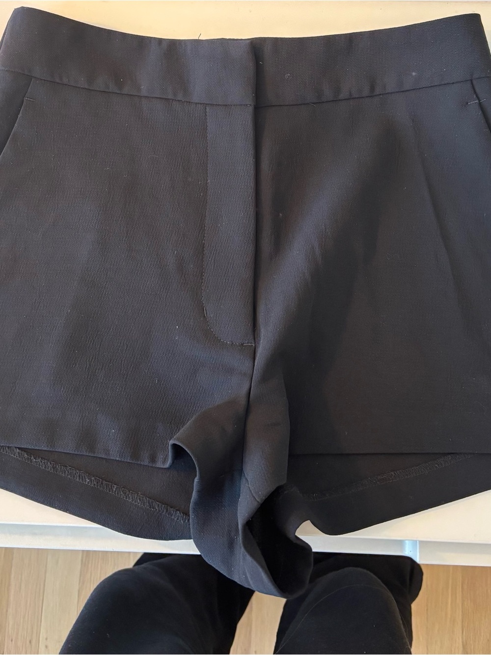 Aritzia limitless micro black short